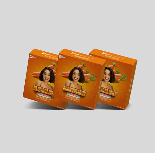carrot blonde light
